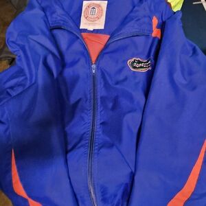 Blue and Orange Florida Gators Zip-Up Jacket